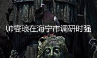 帥燮瑯在海寧市調研時強調 統籌抓好發展和安全兩件大事