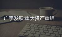 廣宇發展:重大資產重組后新增關聯擔保金額57.55億元