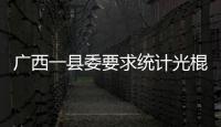 廣西一縣委要求統計光棍數:廣西河池光棍問題