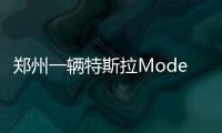 鄭州一輛特斯拉ModelY在出地庫(kù)時(shí)突然沖到了街上 連撞多車