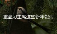 重溫習主席這些新年賀詞，我們豪情萬丈