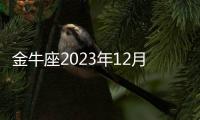 金牛座2023年12月事業運勢 2023年12月金牛座工作運程詳解