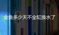 金魚多少天不全缸換水了  金魚多少天不全缸換水好