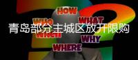 青島部分主城區放開限購?青島市住建局:政策并未改變