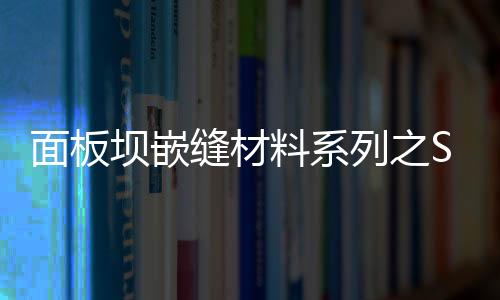 面板壩嵌縫材料系列之SR塑性止水材料