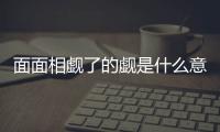 面面相覷了的覷是什么意思（面面相覷的覷是什么意思）