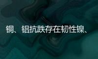 銅、鋁抗跌存在韌性鎳、鋅產能加速出清