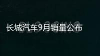 長城汽車9月銷量公布 哈弗系列強勢回暖