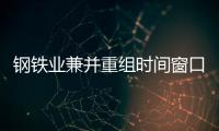 鋼鐵業(yè)兼并重組時間窗口再開啟