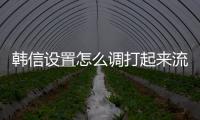 韓信設置怎么調打起來流暢