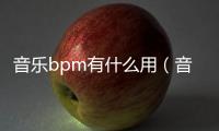 音樂bpm有什么用（音樂bpm是什么意思）