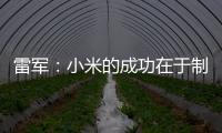 雷軍：小米的成功在于制造和商業模式創新