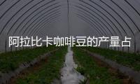 阿拉比卡咖啡豆的產量占全世界咖啡產量的