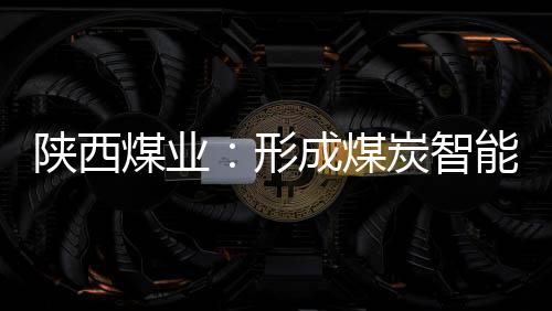 陜西煤業(yè)：形成煤炭智能化建設(shè)的“陜煤新模式”