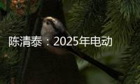 陳清泰：2025年電動車性價比將超過燃油車