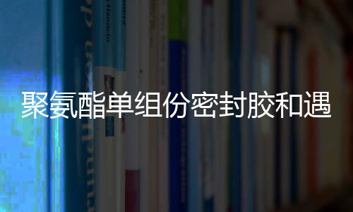 聚氨酯單組份密封膠和遇水膨脹止水膠有什么區別