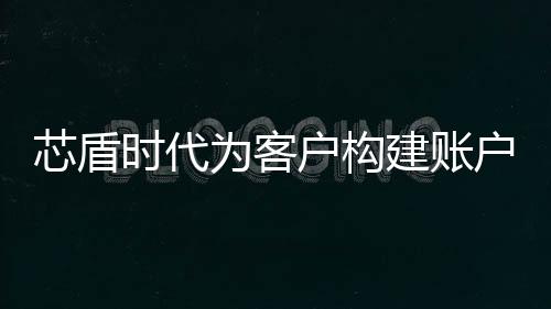 芯盾時代為客戶構建賬戶風控系統 保障客戶的業務運營安全