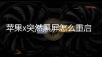 蘋果x突然黑屏怎么重啟（蘋果x黑屏怎么重啟）