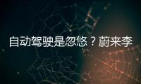 自動駕駛是忽悠？蔚來李斌發表見解