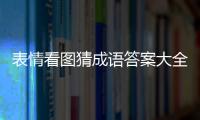 表情看圖猜成語答案大全（表情猜成語答案及圖片）