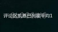 評論區凱恩巴列霍平均171分鐘1冠，曼城門將卡森僅10分鐘1冠