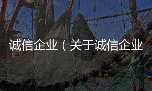 誠信企業（關于誠信企業的基本情況說明介紹）