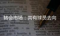 轉(zhuǎn)會市場：共有球員去向