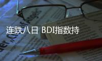 連跌八日 BDI指數持續走弱