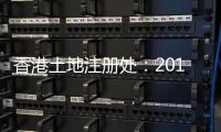 香港土地注冊處：2019年樓宇買賣合約總值下跌6.6%