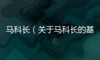 馬科長(zhǎng)（關(guān)于馬科長(zhǎng)的基本情況說(shuō)明介紹）