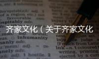 齊家文化（關于齊家文化的基本情況說明介紹）