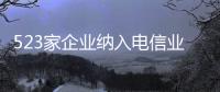 523家企業納入電信業務經營不良名單