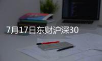 7月17日東財滬深300指數(shù)發(fā)起式A凈值上漲0.12%