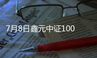 7月8日鑫元中證1000指數增強發起式C凈值下跌2.57%