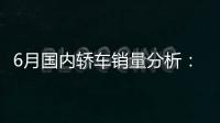 6月國內轎車銷量分析：合資品牌優勢顯著