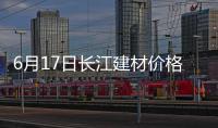 6月17日長江建材價格調整信息