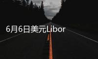 6月6日美元Libor情況一覽