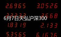 6月7日天弘滬深300指數增強C凈值下跌0.30%