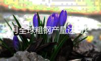 5月全球粗鋼產(chǎn)量達到1.2418億噸