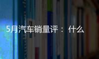 5月汽車銷量評： 什么才是市場的第一生產(chǎn)力