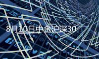 8月10日中金滬深300A凈值上漲0.30%