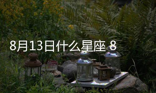 8月13日什么星座 8月13日什么座