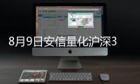 8月9日安信量化滬深300增強C凈值下跌0.12%