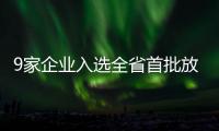 9家企業入選全省首批放心消費創建示范單位_