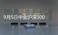 9月5日中金滬深300C凈值上漲0.15%