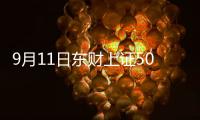 9月11日東財上證50C凈值下跌0.59%