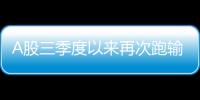 A股三季度以來再次跑輸全球主要股市