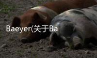 Baeyer(關于Baeyer簡述)