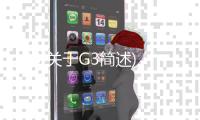 G3(關于G3簡述)