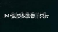 IMF副總裁警告：央行降息需審慎 今年通脹降幅或小于去年